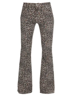 Vestella Pantaloni donna maculati slim fit a zampa