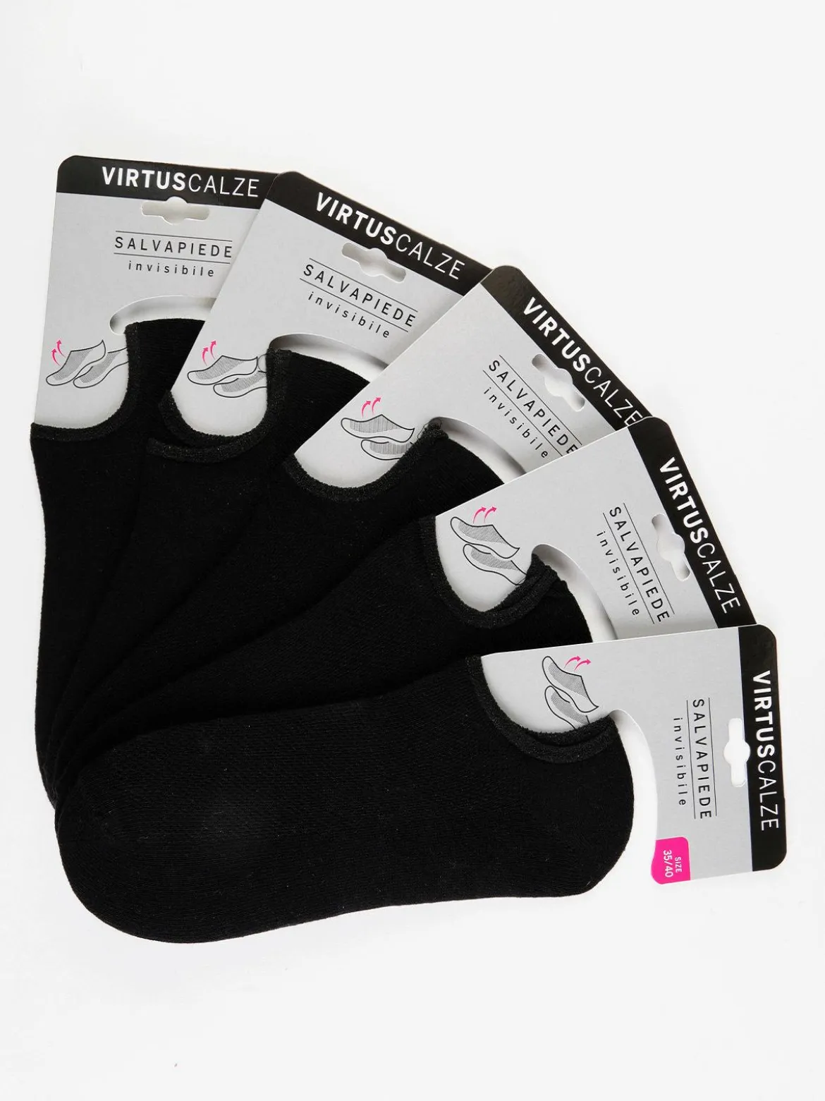 Virtus Calze corte misto cotone 5 pezzi