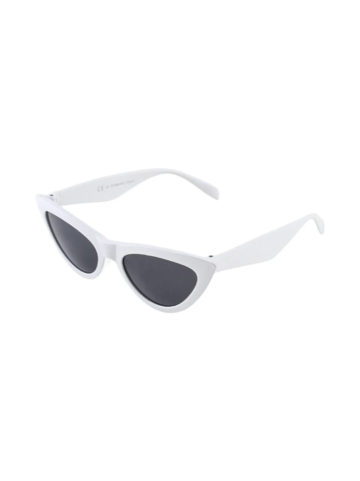 Visionmania Occhiali da sole da bambini a gatto - bianco