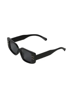 Visionmania Occhiali da sole rettangolari da donna con borchie