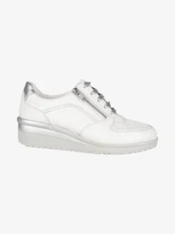 Walk Dream Sneakers in pelle donna con zeppa