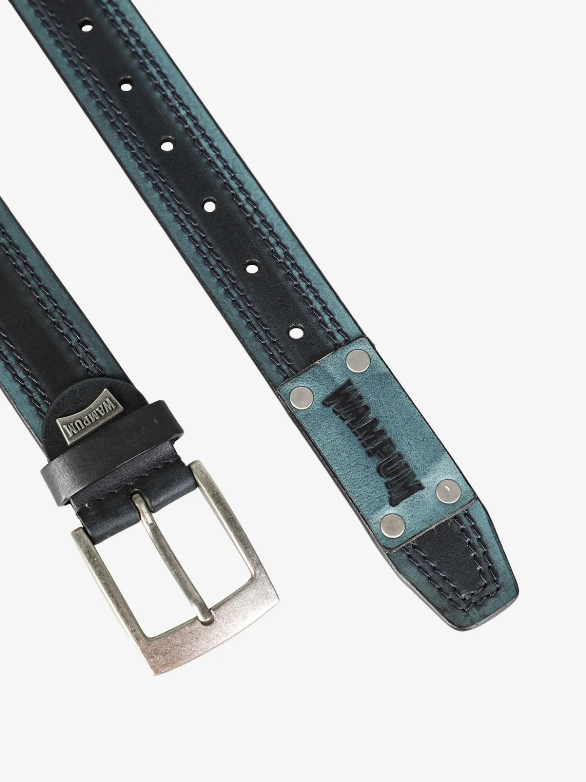 Wampum Cintura in pelle vintage da uomo