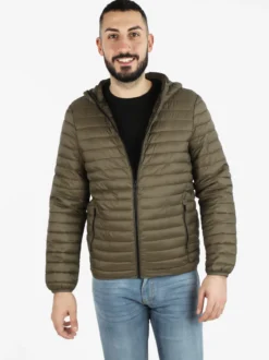 Warren Webber Giubbino uomo con cappuccio e zip