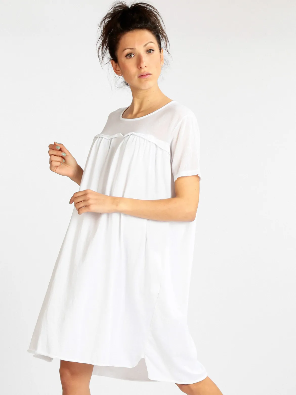 Wendy Trendy Maxi vestito donna oversize