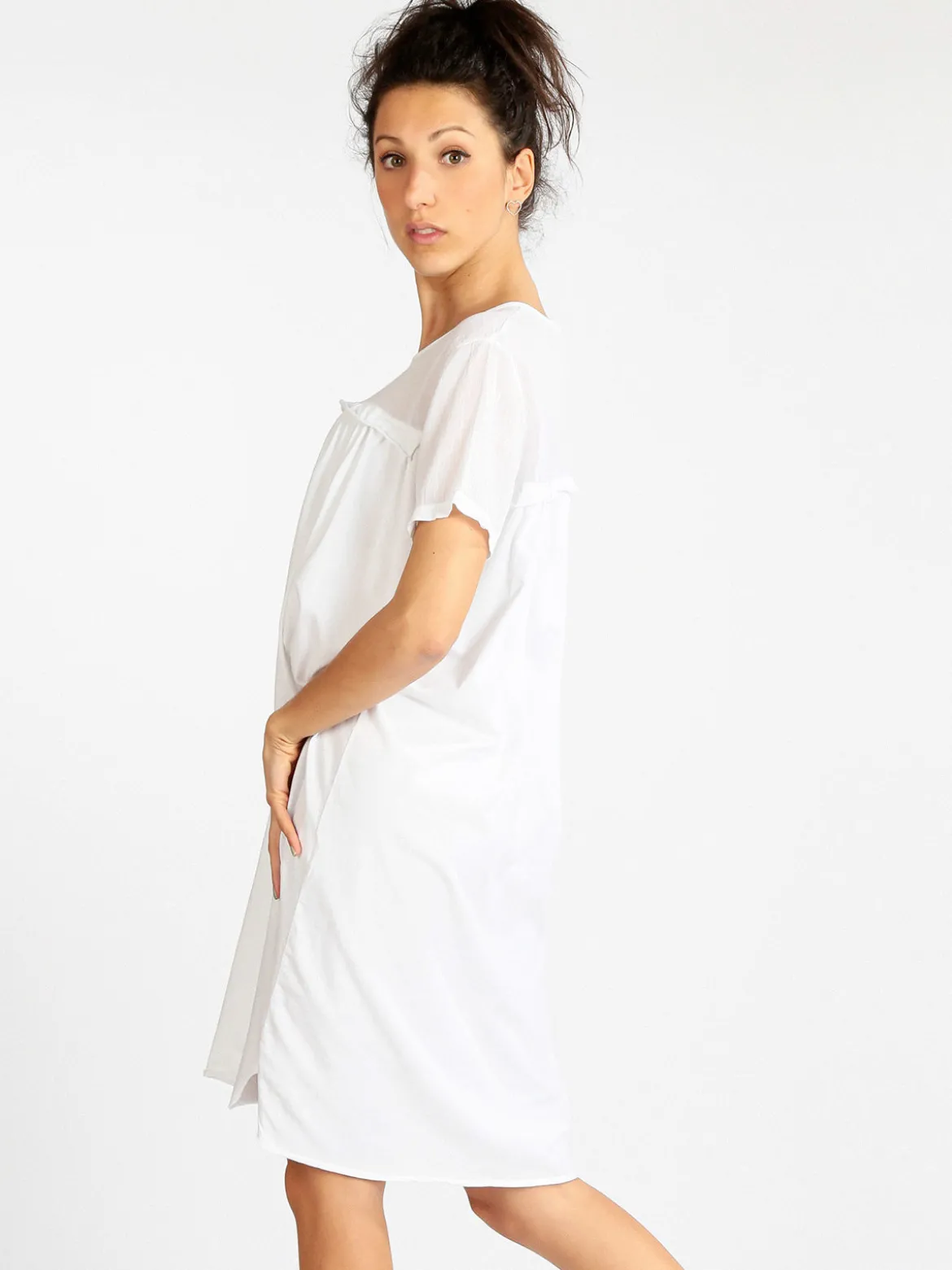 Wendy Trendy Maxi vestito donna oversize