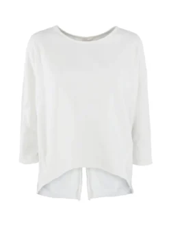 Wendy Trendy T-shirt donna a manica lunga con spacco dietro