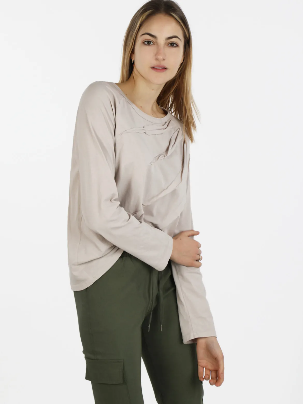 Wendy Trendy T-shirt donna oversize in cotone