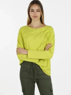 Wendy Trendy T-shirt donna oversize in cotone