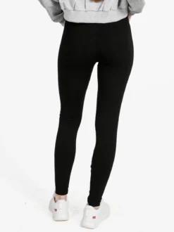 Wit Girl Leggings donna in cotone - nero