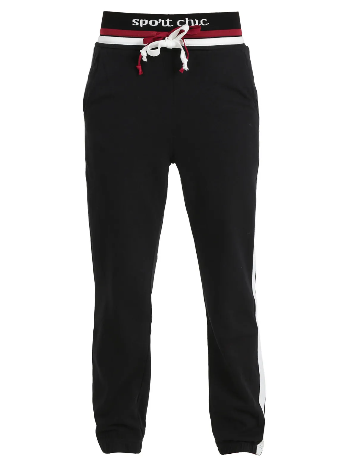 Wit Girl Pantaloni tuta da donna con coulisse e polsini