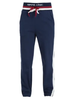 Wit Girl Pantaloni tuta da donna con coulisse e polsini