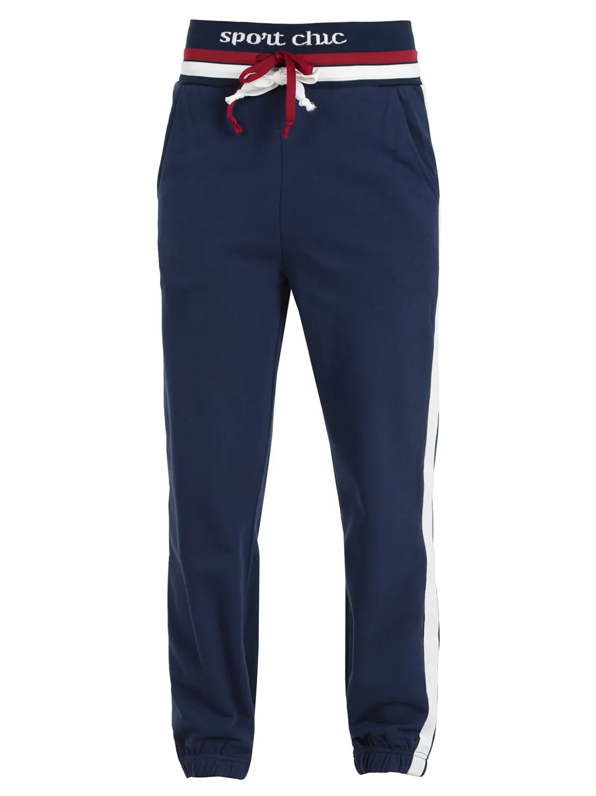 Wit Girl Pantaloni tuta da donna con coulisse e polsini