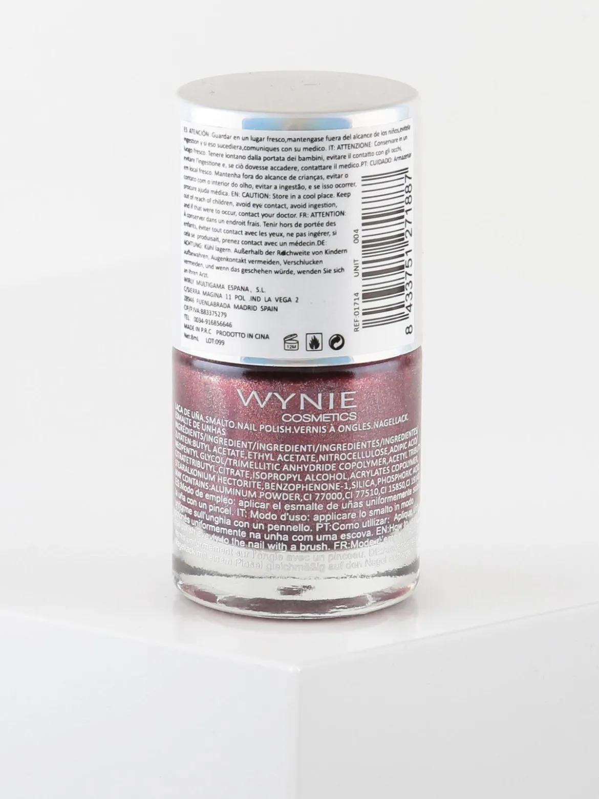 Wynie Cosmetics Smalto effetto olografico