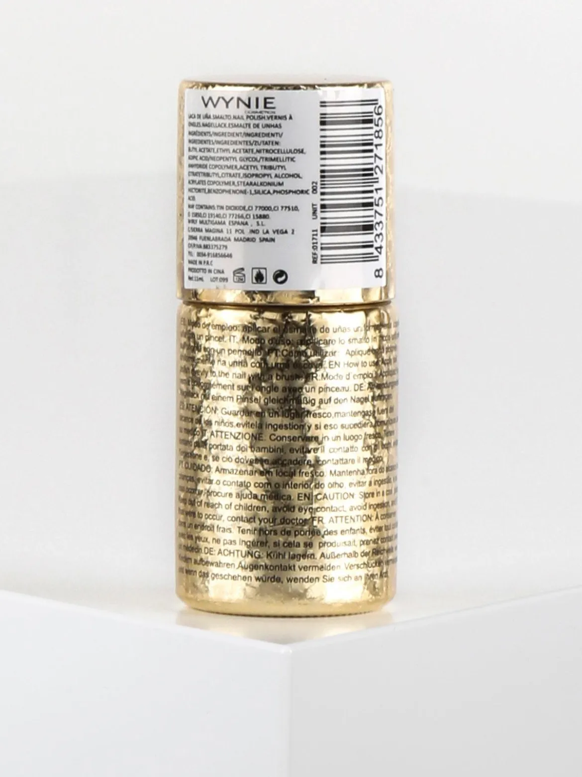Wynie Cosmetics Smalto glitterato