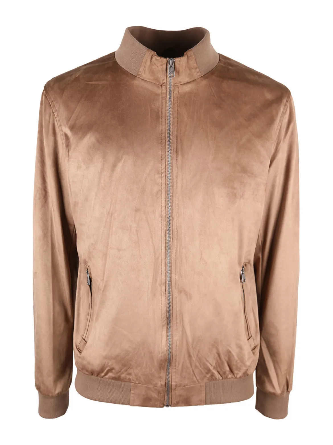 X-Cape Giacca da uomo in tessuto scamosciato con zip