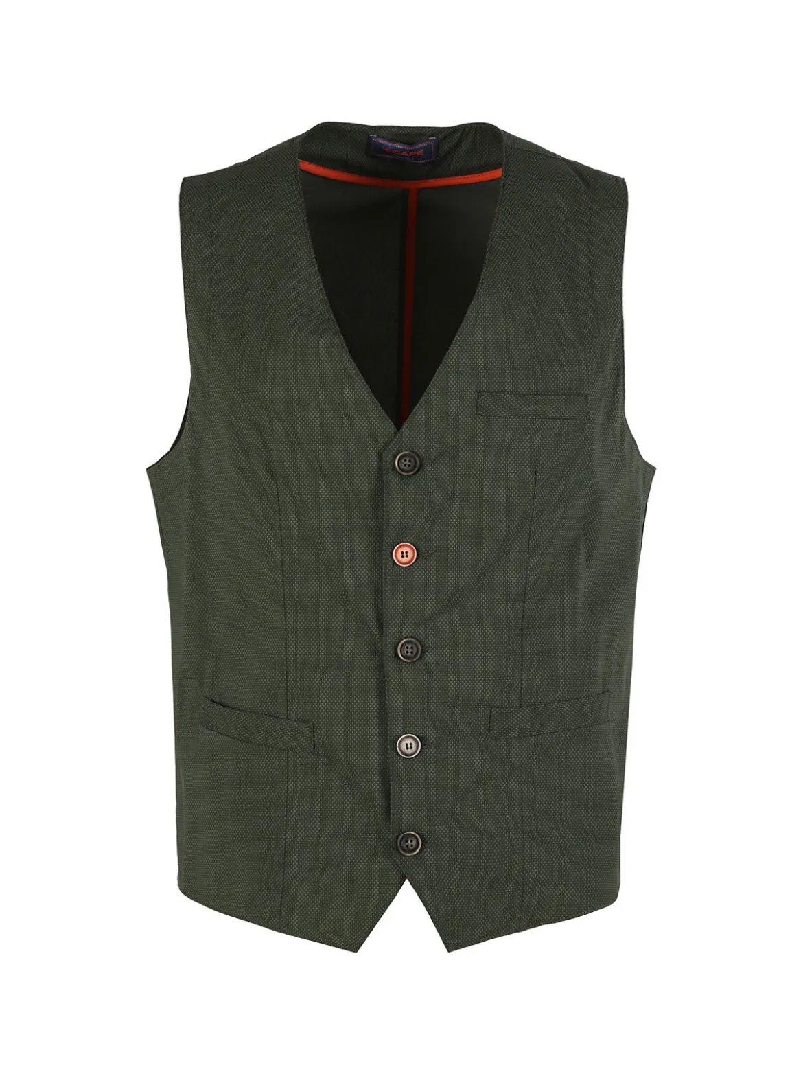 X-Cape Gilet uomo con stampe - militare