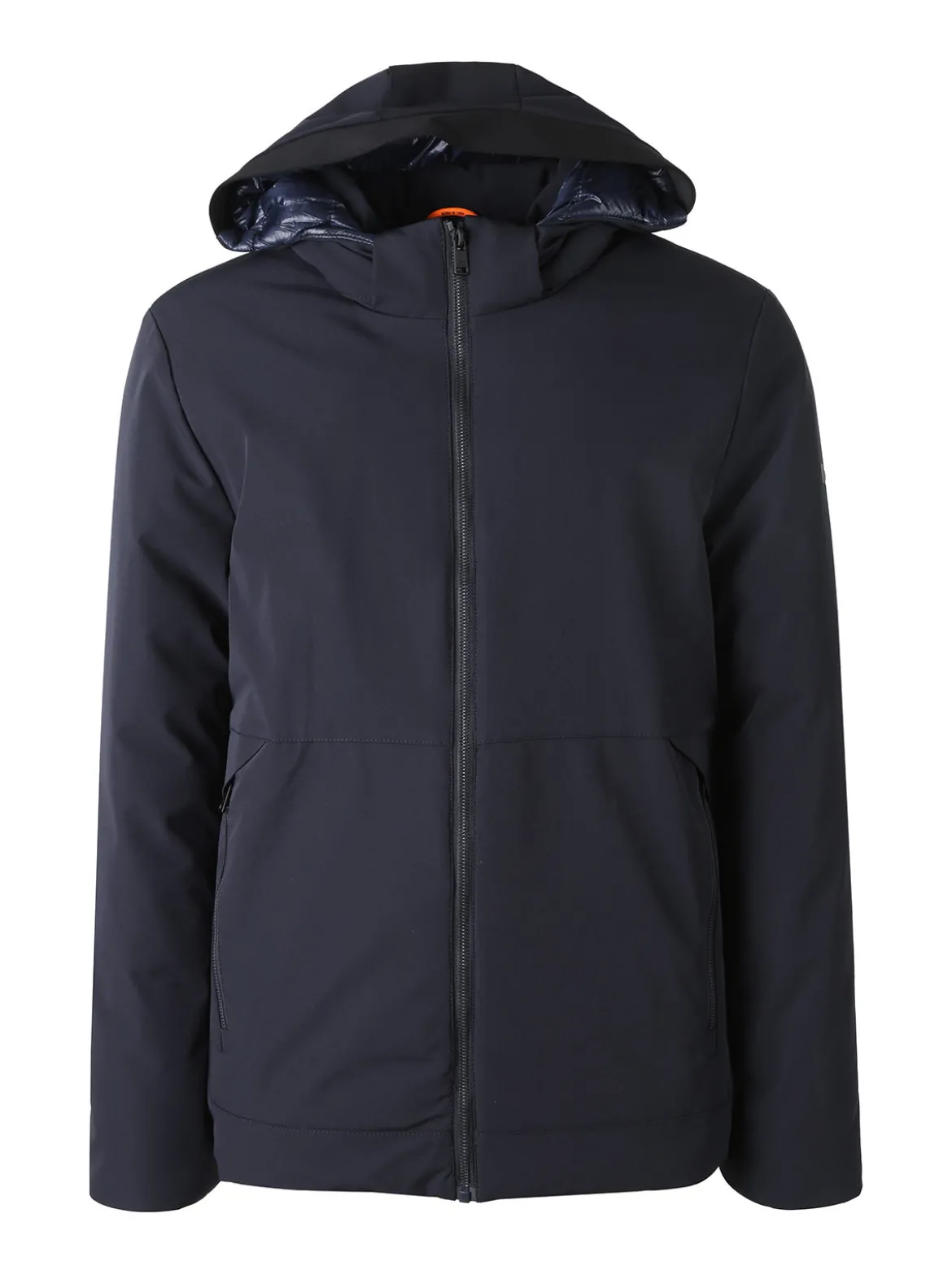 X-Cape Giubbotto uomo imbottito con cappuccio e zip - blu scuro