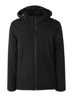 X-Cape Giubbotto uomo imbottito con cappuccio e zip - nero