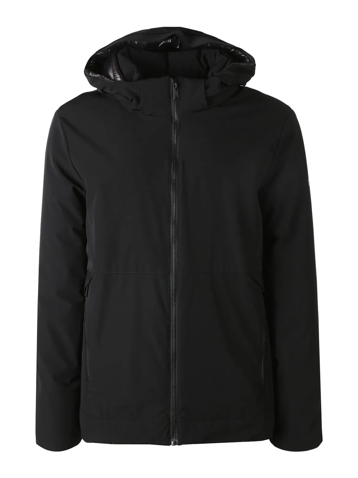 X-Cape Giubbotto uomo imbottito con cappuccio e zip - nero