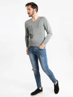 X-Cape Maglioncino leggero uomo scollo V