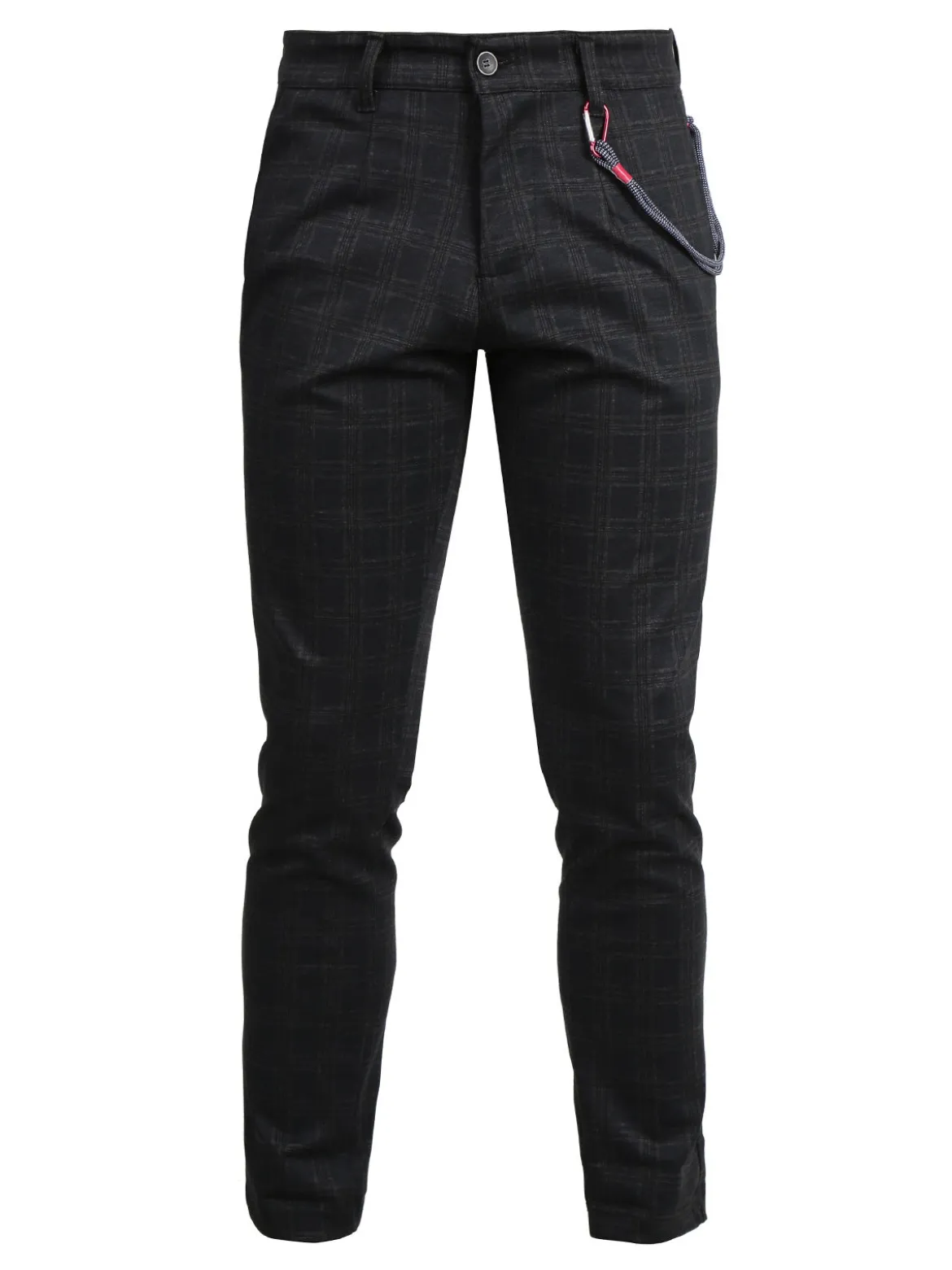 X-Cape Pantaloni casual da uomo a quadri