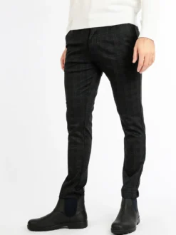 X-Cape Pantaloni casual da uomo a quadri