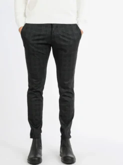 X-Cape Pantaloni casual da uomo a quadri