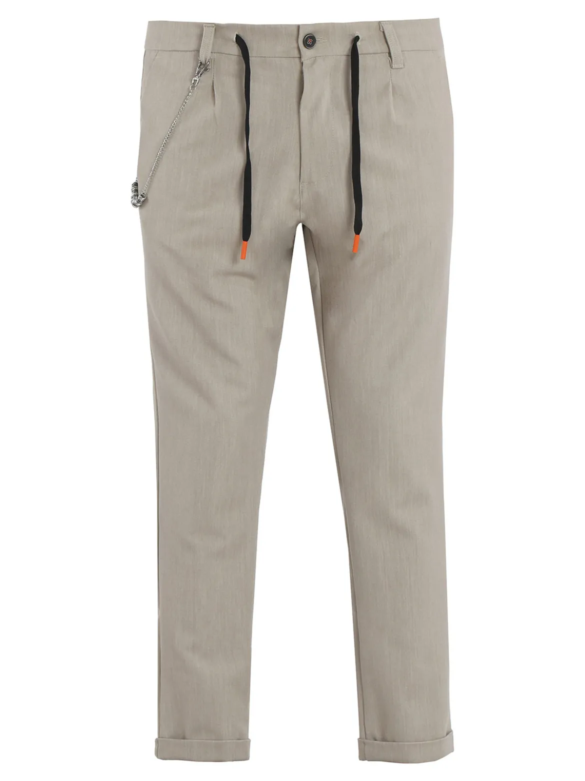 X-Cape Pantaloni casual da uomo con catena
