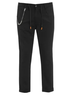 X-Cape Pantaloni casual da uomo con catena