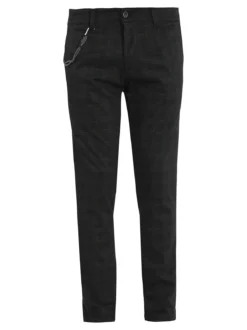 X-Cape Pantaloni casual da uomo con stampa a quadri