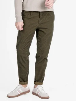 X-Cape Pantaloni casual da uomo slim fit in flanella