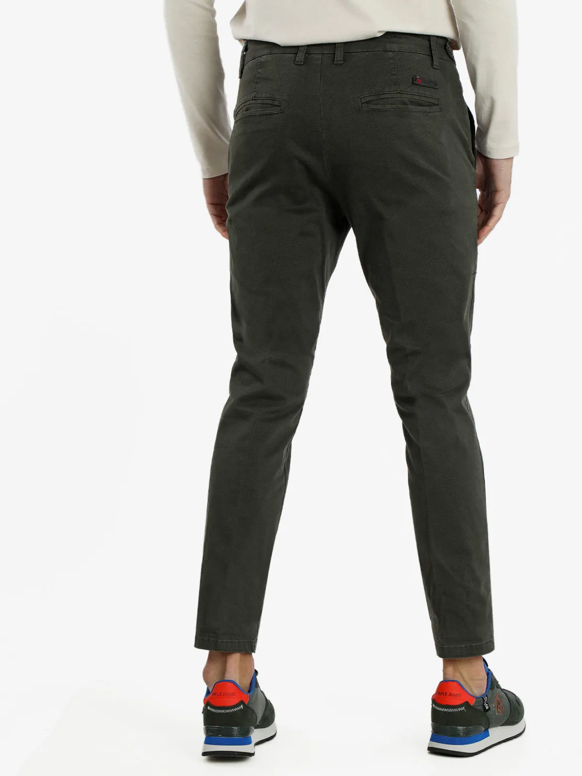 X-Cape Pantaloni casual slim fit da uomo taglie grandi