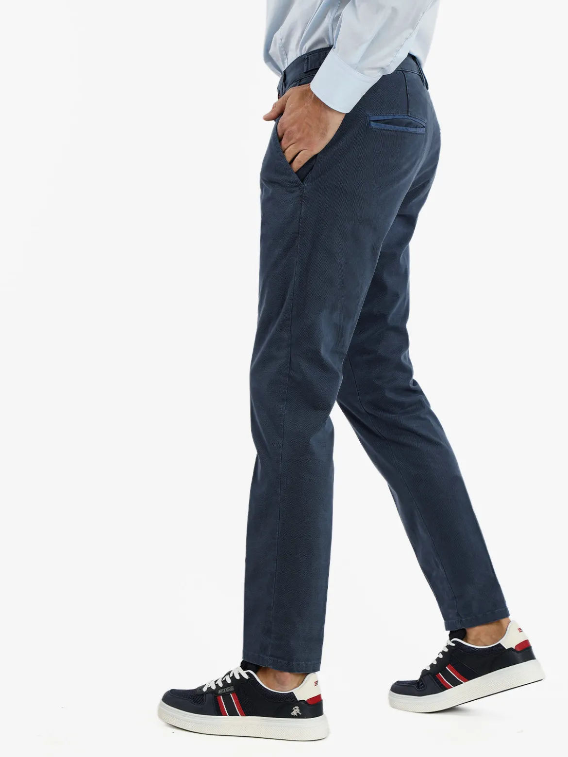 X-Cape Pantaloni casual slim fit da uomo taglie grandi