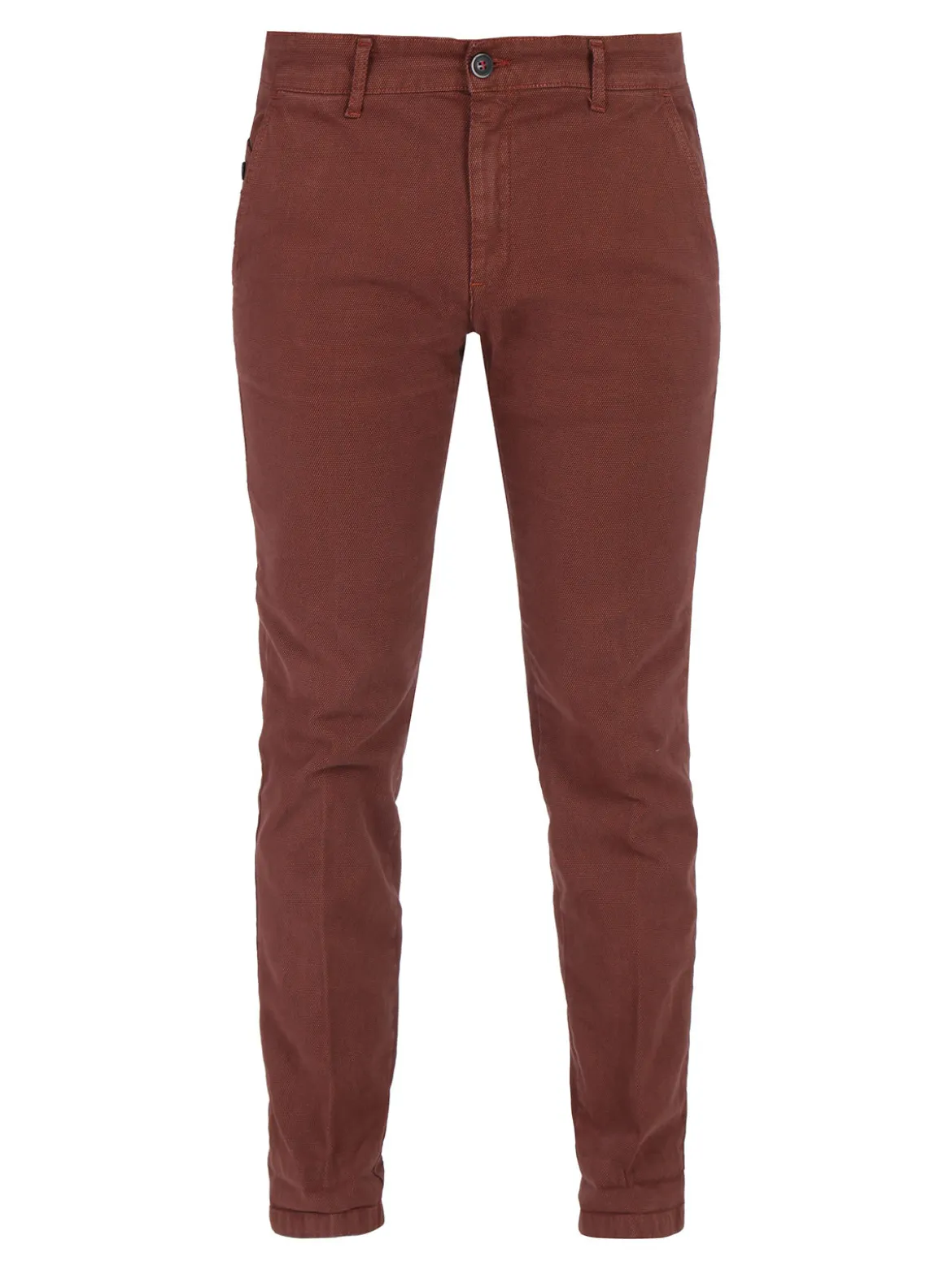 X-Cape Pantaloni slim fit da uomo in cotonte texturizzato