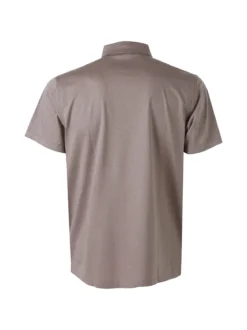X-Cape Polo da uomo a maniche corte - taupe