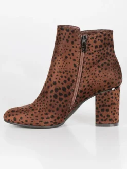 Xti Tronchetti donna animalier con tacco