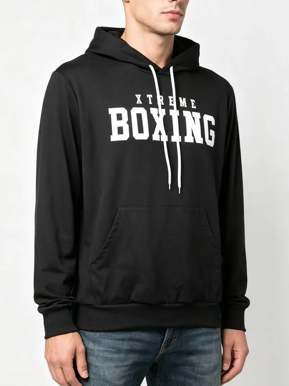 Xtreme Boxing Felpa sportiva da uomo con cappuccio