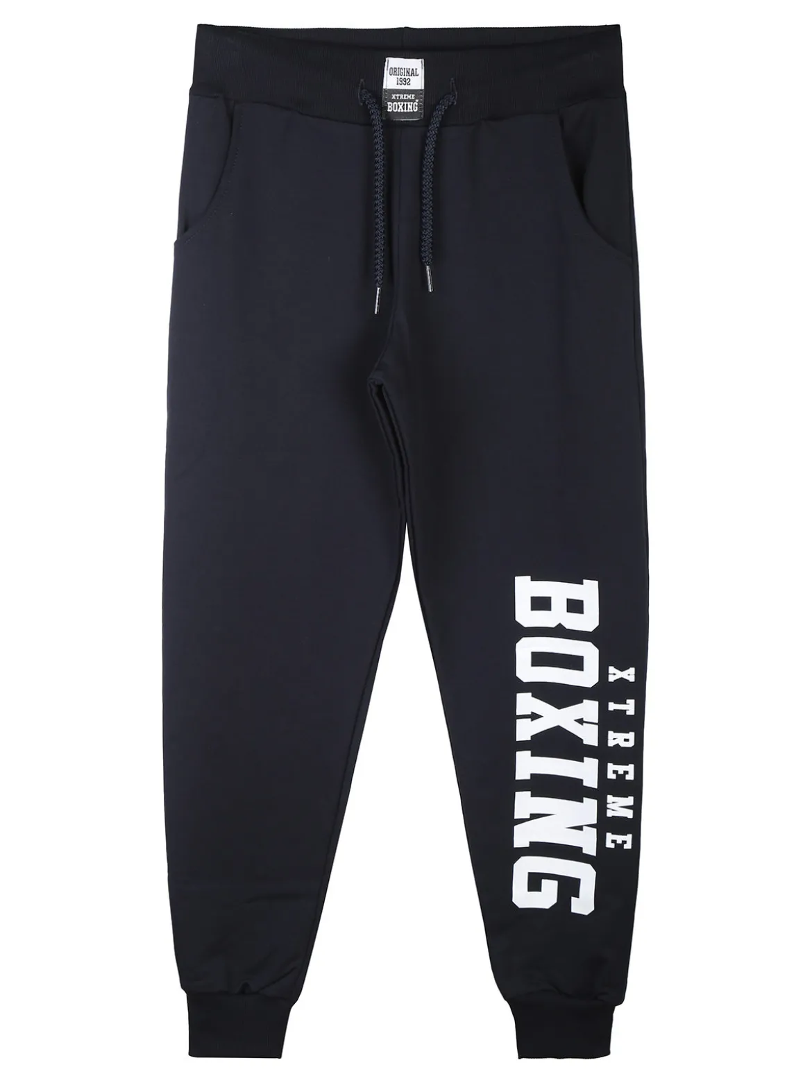 Xtreme Boxing Pantaloni sportivi da ragazzo con coulisse e polsini