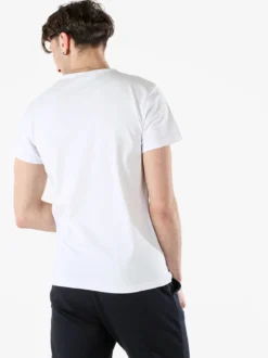 Xtreme Boxing T-shirt girocollo da uomo in cotone con logo - bianco