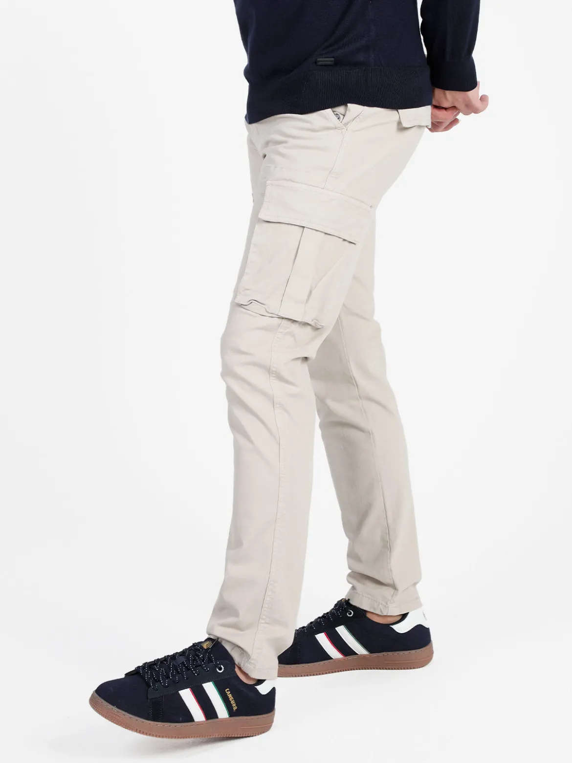 Yes Design Pantaloni da uomo con tasconi laterali