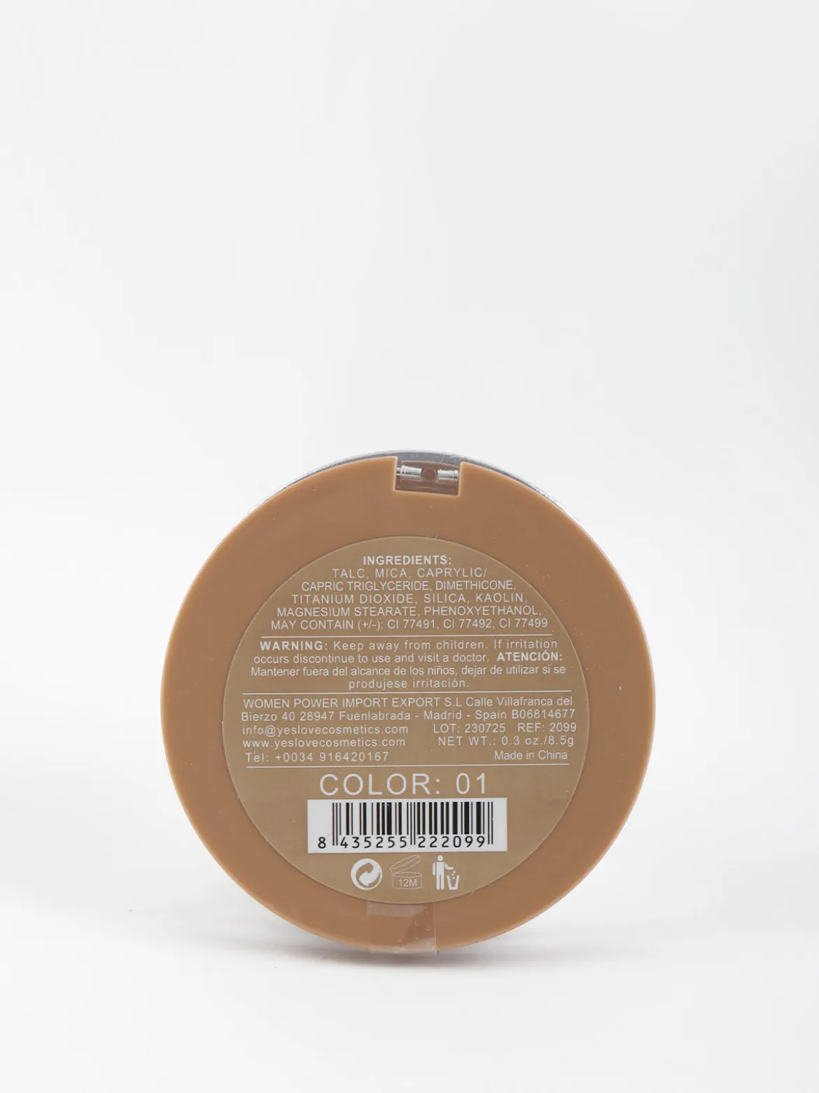 Yes Love Cosmetics Cipria illuminante in polvere