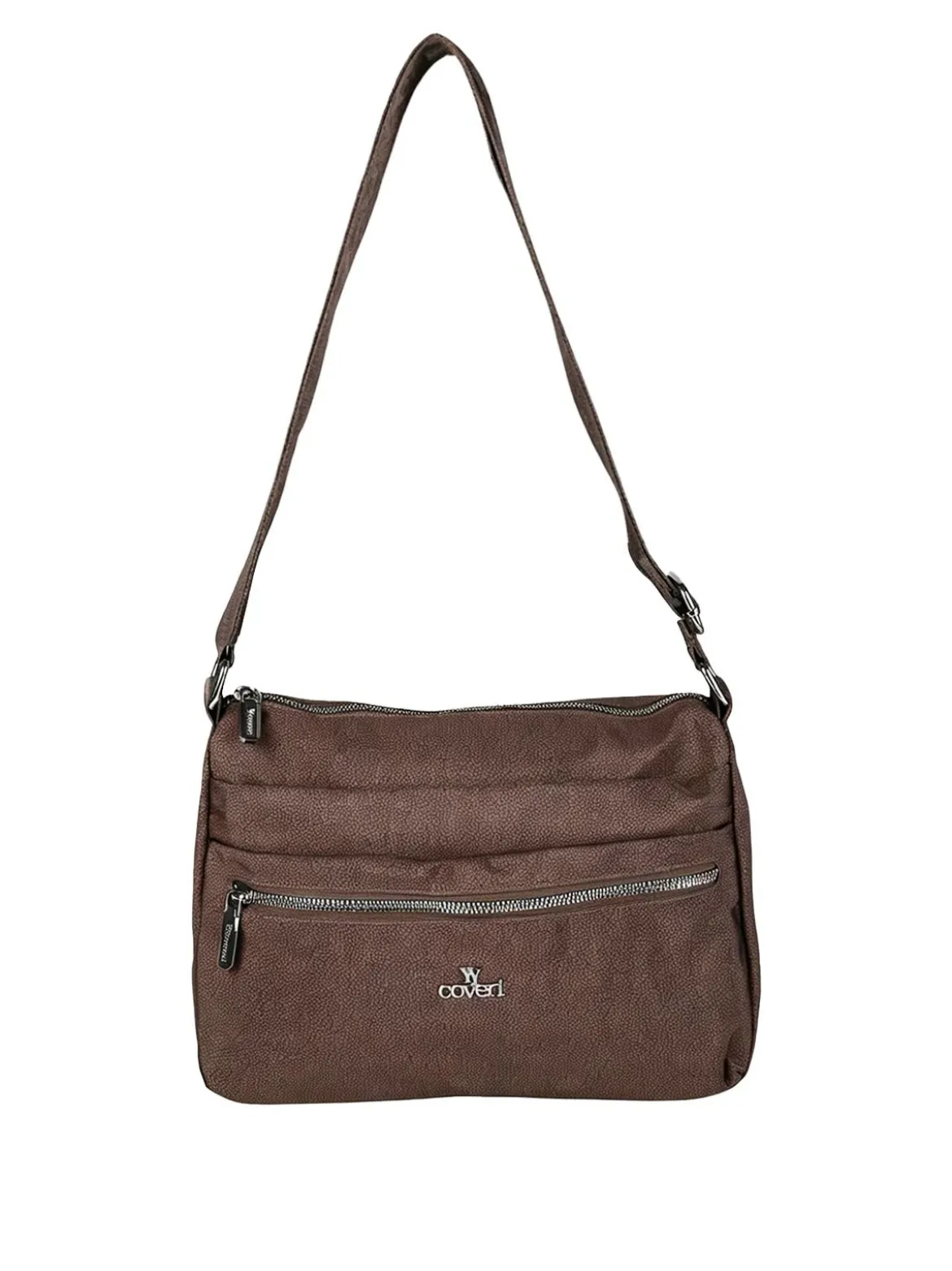 You Young Coveri Borsa a tracolla da donna in nylon - moro