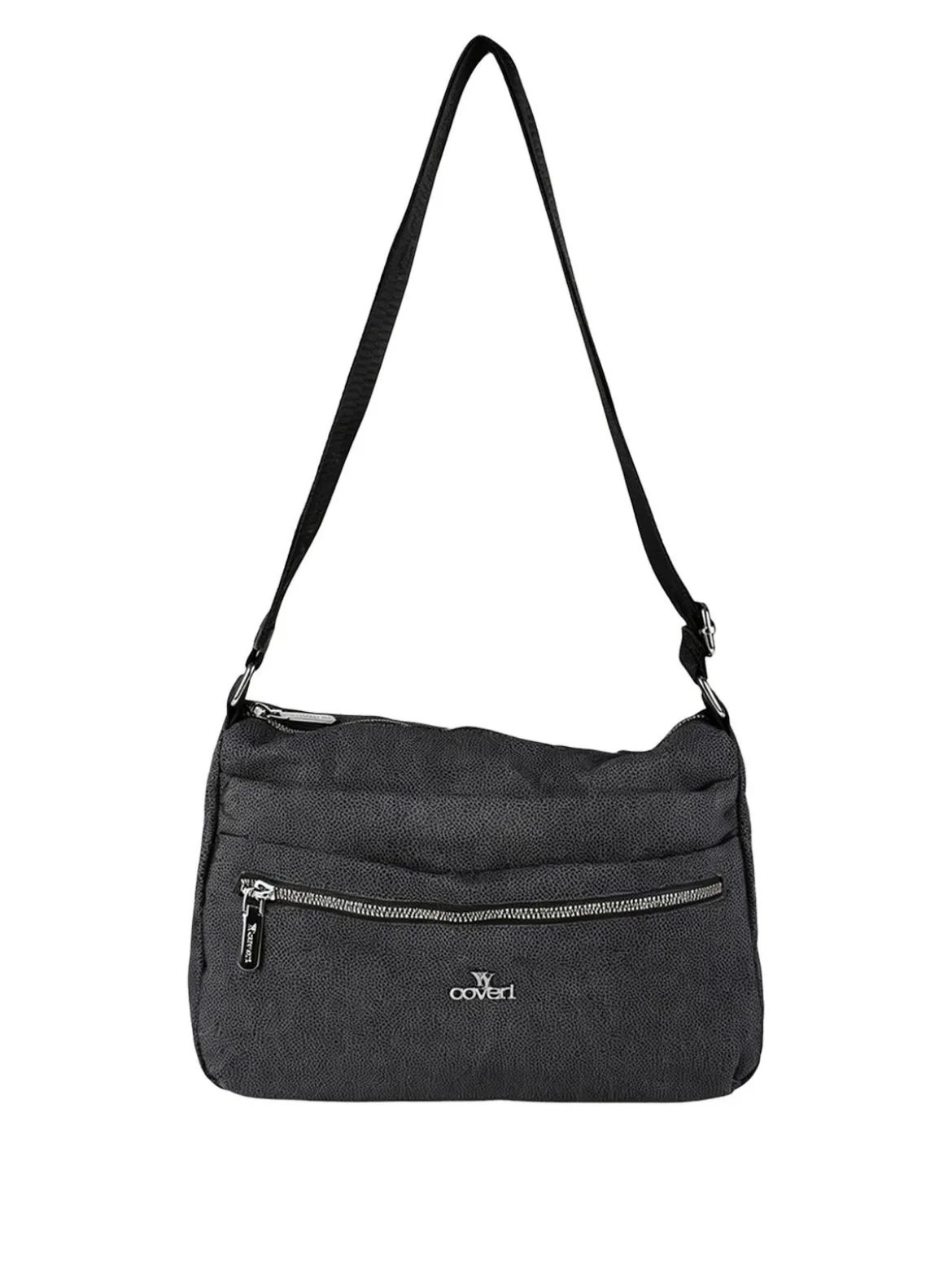 You Young Coveri Borsa a tracolla da donna in nylon - nero