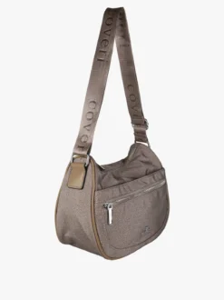 You Young Coveri Borsa a tracolla da donna in nylon - taupe