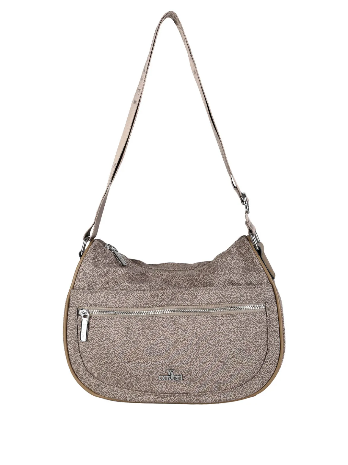 You Young Coveri Borsa a tracolla da donna in nylon - taupe