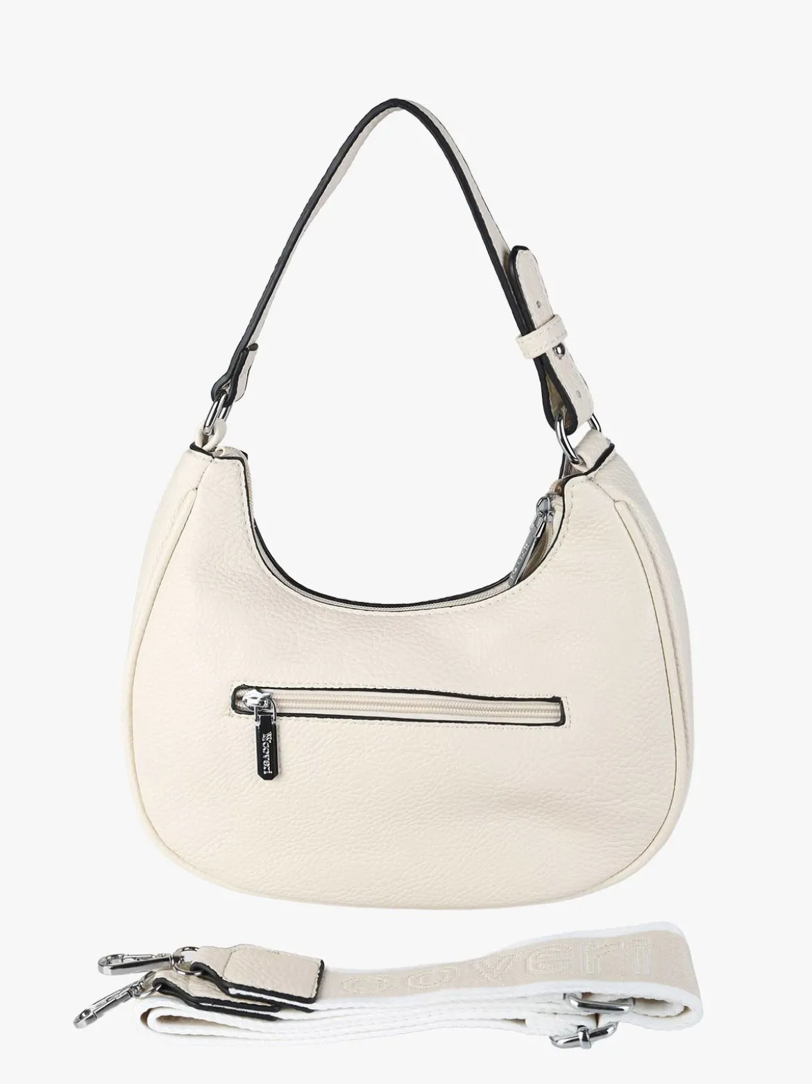 You Young Coveri Borsa donna mini hobo in ecopelle - beige