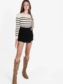 Z Studio Pullover donna in maglia a costine